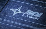 Denim met SEI Laser logo