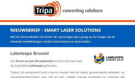 Nieuwsbrief Labelexpo Brussel